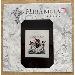 Mirabilia Cross Stitch Pattern Savannah's Curtsy Southern Belle Welcome